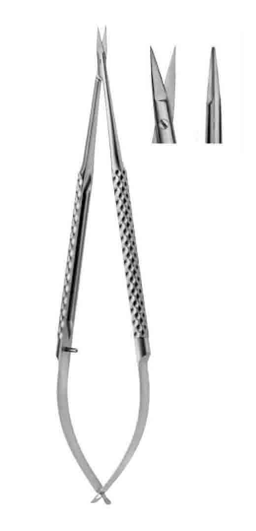 MİKRO MAKAS AĞZI TESTERE DİŞLİ DÜZ 18CM